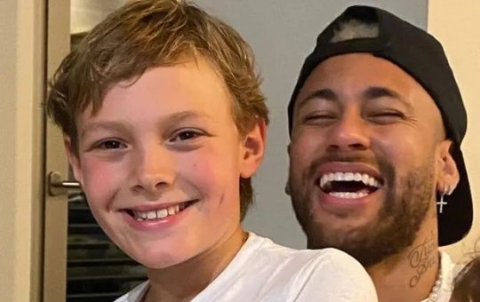 Neymar posta mensagem carinhosa que recebeu do filho Davi Lucca