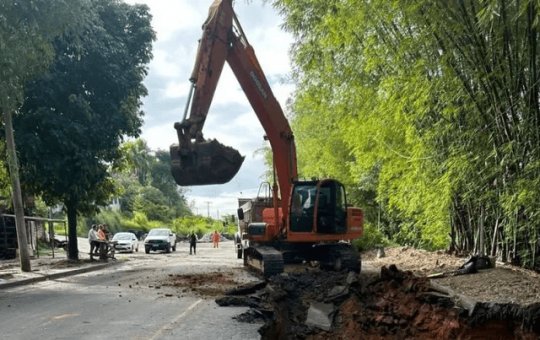 Estrada do Derba segue interditada mesmo depois de 10 dias