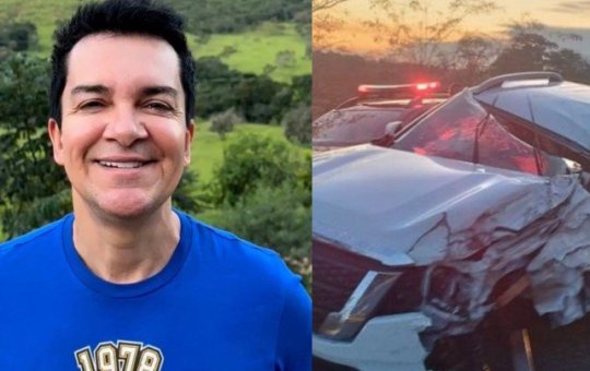 Cantor gospel Regis Danese sofre acidente em Goiás