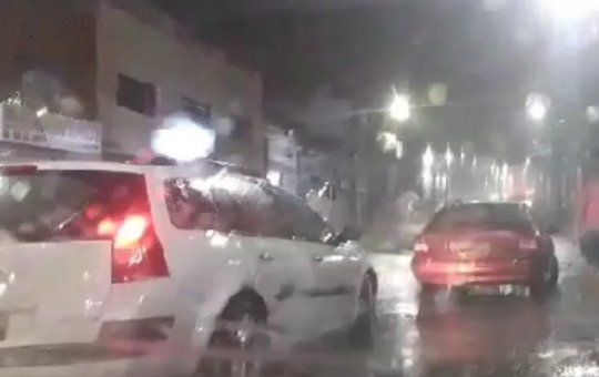 Forte chuva causa grandes prejuízos na cidade de Brumado, na Bahia