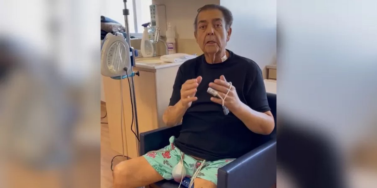 Faustão tem evolução e deixa UTI, diz hospital