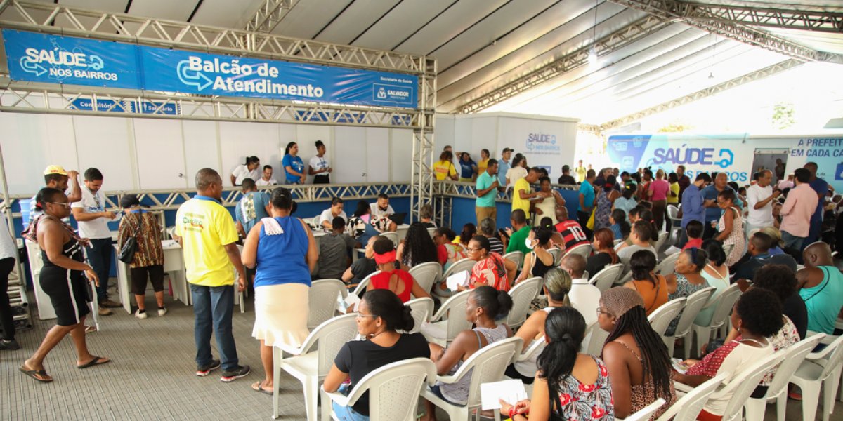 Programa Saúde nos Bairros atende moradores do Cabula nesta quarta-feira