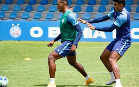 Bahia faz 2° treino de olho no Coritiba a espera do novo técnico