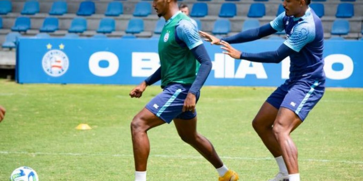 Bahia faz 2° treino de olho no Coritiba a espera do novo técnico