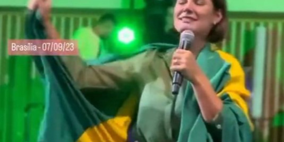 Em culto, Michele Bolsonaro diz que está ‘sendo injustiçada e perseguida’
