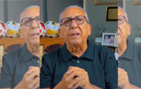 Galvão Bueno ‘convoca’ seguidores a ajudar às vítimas do temporal no RS