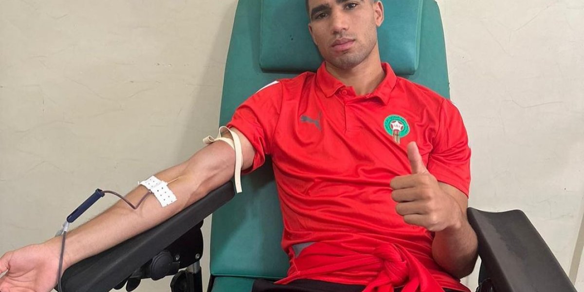 Jogadores da Seleção do Marrocos doam sangue para feridos em terremoto