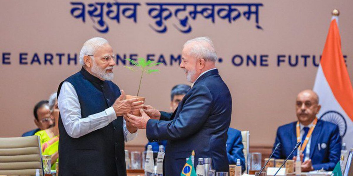 Brasil recebe presidência do G20 e propõe força-tarefa contra fome