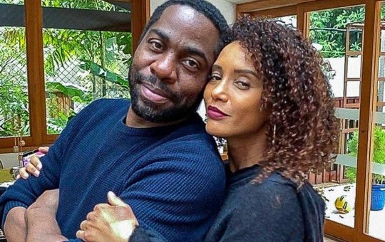 Lázaro Ramos celebra 19 anos de casamento com Taís Araújo