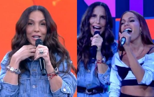 Ivete posta vídeo ironizando suposta rivalidade com Anitta