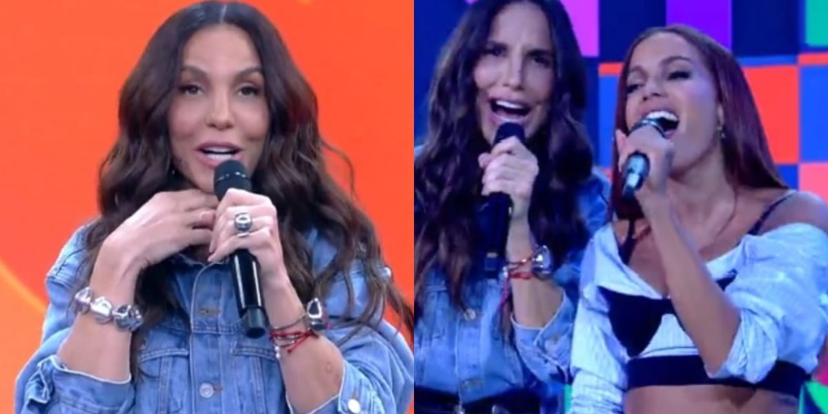 Ivete posta vídeo ironizando suposta rivalidade com Anitta