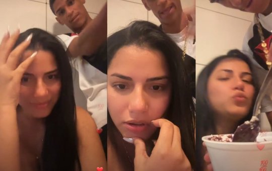 Luva de Pedreiro e Tavila Gomes desmentem fim de namoro