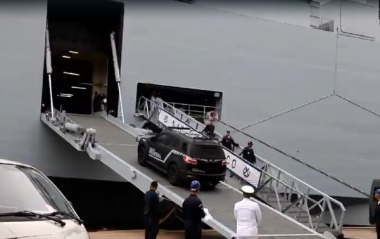 Viaturas blindadas da PF chegam à Bahia para combater crime organizado