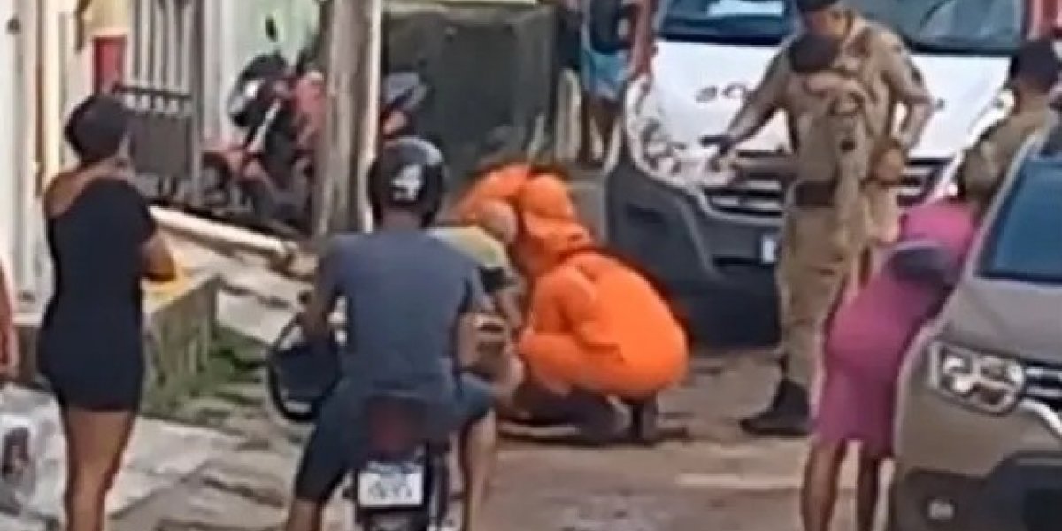 Mulher diz que foi empurrada por companheiro após cair de 1° andar na Bahia