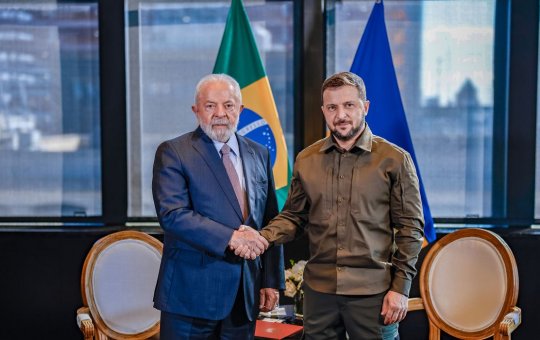 Lula e Zelensky tiveram "entendimento mútuo", diz chanceler