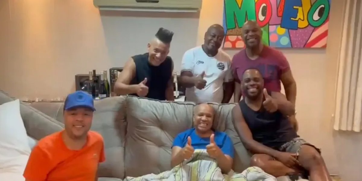Anderson, do Molejo, recebe alta após luta contra embolia pulmonar