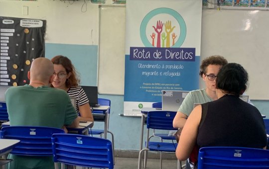 Projeto atende mais de 90 famílias refugiadas e imigrantes no Rio