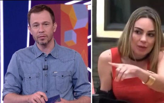 “Pode ser bom!”, diz Tiago Leifert sobre Rachel Sheherazade em ‘A Fazenda 15'