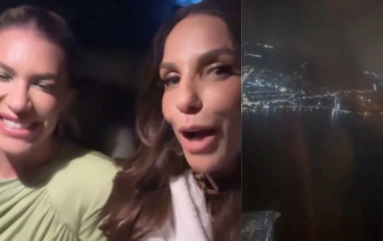 Com destino a Salvador, Lore improta pega carona no jatinho de Ivete Sangalo