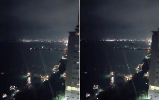 Moradores do bairro da Gamboa registram troca de tiros na região