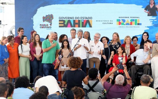 Setor cultural recebe R$ 150 milhões via editais da Lei Paulo Gustavo Bahia