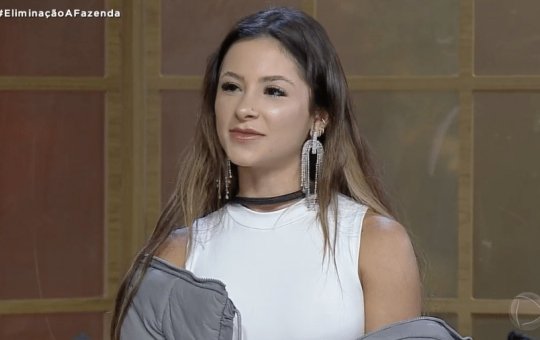 A Fazenda 15: Nathalia é a primeira eliminada do reality com 5,77% dos votos