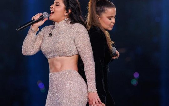 Maiara e Maraisa choram ao relembrar de Marília Mendonça em lançamento de DVD