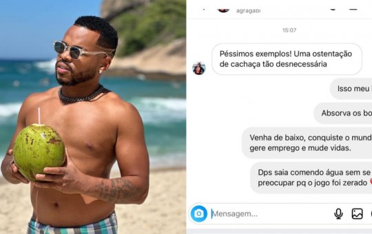 Seguidora rebate postura de Cristian Bell após sair carregado de vaquejada