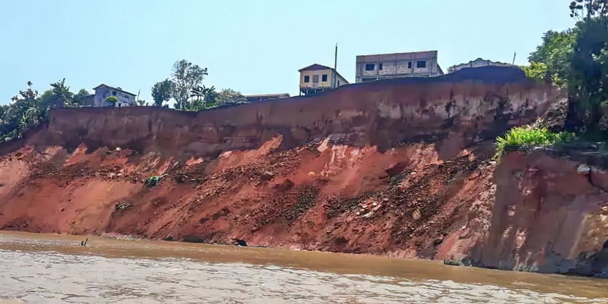 Deslizamento de terra em Beruri (AM) deixa um morto e 200 desabrigados