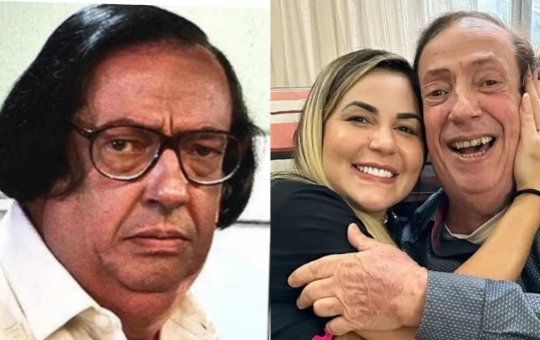 Deolane visita Marcos Oliveira e doa R$ 50 mil para o ator