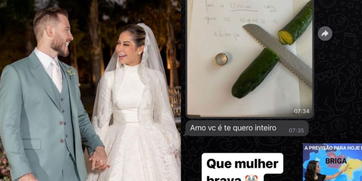 Maíra Cardi Adverte Thiago Nigro após esquecer aliança: “Que mulher brava”