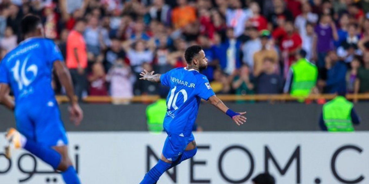Neymar marca pela primeira vez e Al-Hilal vence na Champions da Ásia