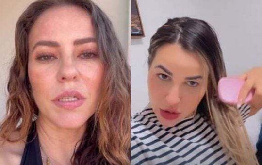 Paolla Oliveira nega inimizade com Influencer em Ensaio de Escola de Samba