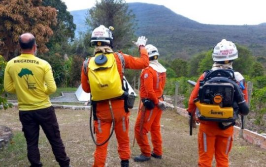 Incêndios na Chapada Diamantina: pelo menos 200 Bombeiros estão agindo