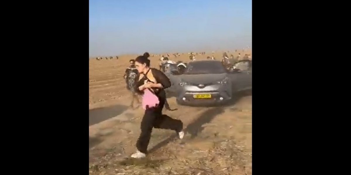 Video mostra fuga de jovens após Hamas invadir rave pelo deserto