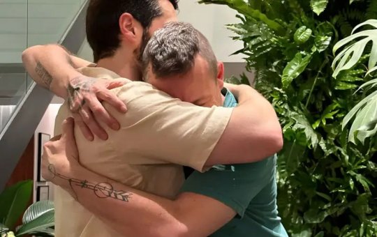 Alok Reencontra o pai depois de tensão em Israel