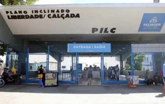 Plano Inclinado Liberdade-Calçada volta a funcionar nesta sexta