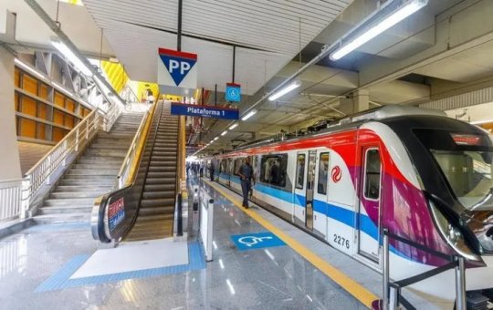 Metrô funcionará em horário especial por conta de show de Gusttavo Lima
