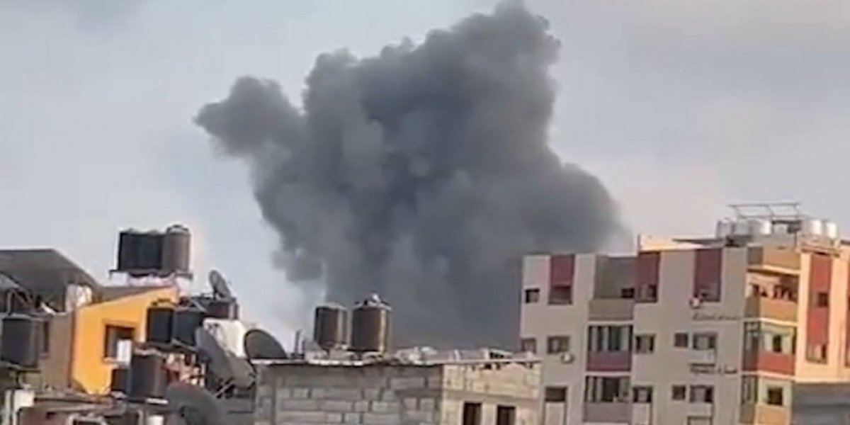 Bomba explode próximo a escola de Gaza onde estão 19 brasileiros