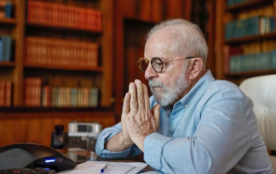 Lula pede apoio de presidentes do Egito e da Autoridade Palestina