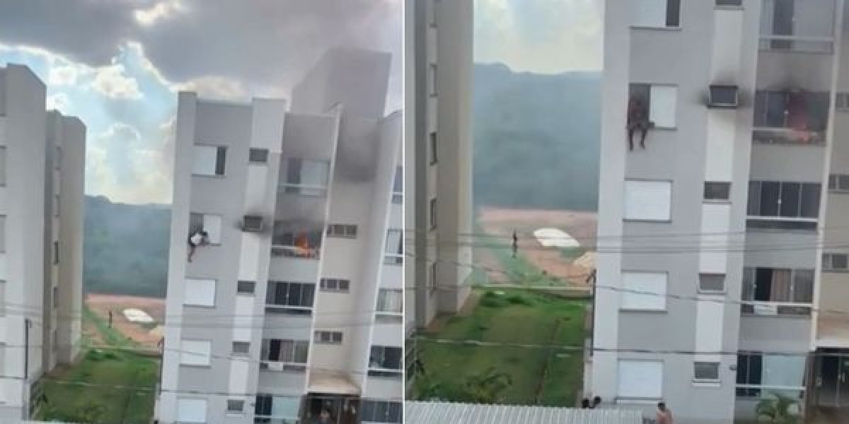 Avós saltam de prédio para escapar de incêndio provocado por neta de 11 anos