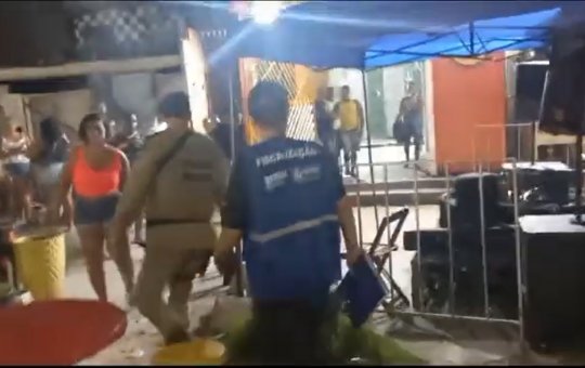 Agentes da Sedur acabam com "festa paredão" em São Caetano