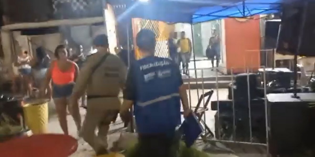 Agentes da Sedur acabam com "festa paredão" em São Caetano