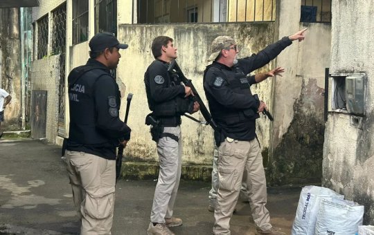 Sete acusados de liderar facção são presos na Operação Noise