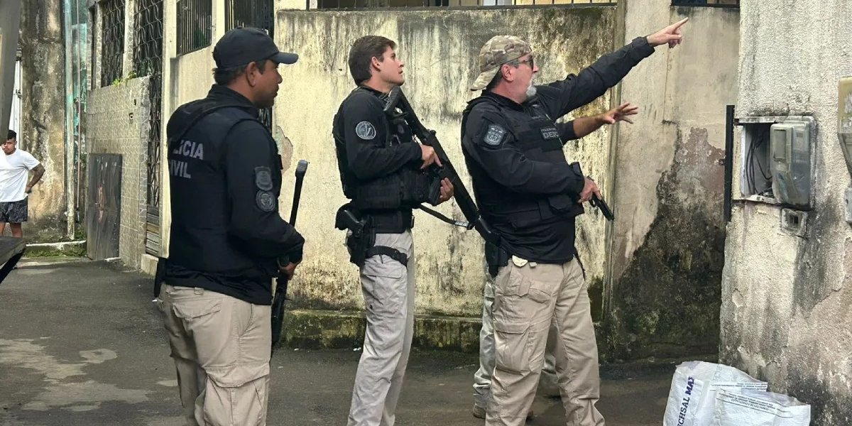 Sete acusados de liderar facção são presos na Operação Noise