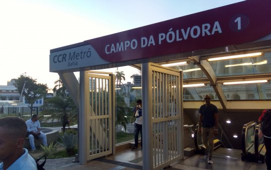 Metrô vai operar em esquema especial por conta do jogo do Bahia