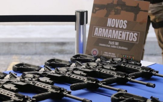 Governo da Bahia investe mais de R$ 6 milhões em armas e fuzis para PC e DPT