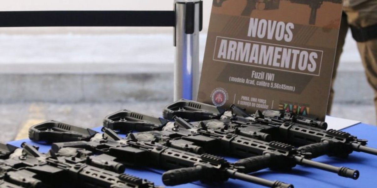 Governo da Bahia investe mais de R$ 6 milhões em armas e fuzis para PC e DPT