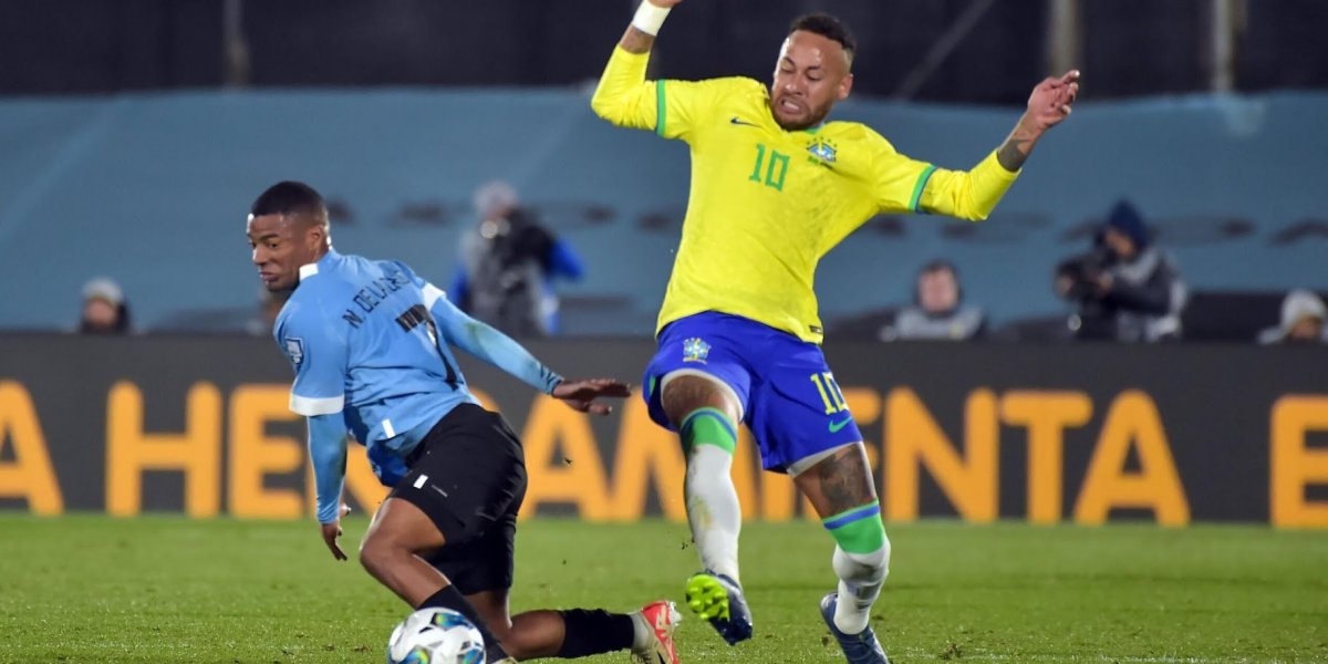 Em confronto marcado por lesão de Neymar, Brasil é derrotado pelo Uruguai