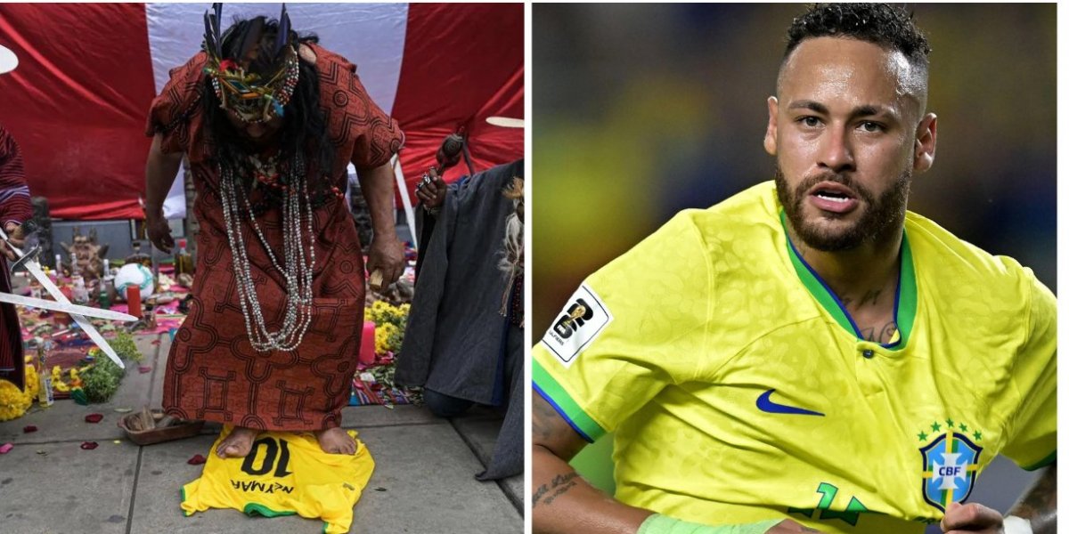 Internautas ligam ritual feito por peruanos há um mês a nova lesão de Neymar